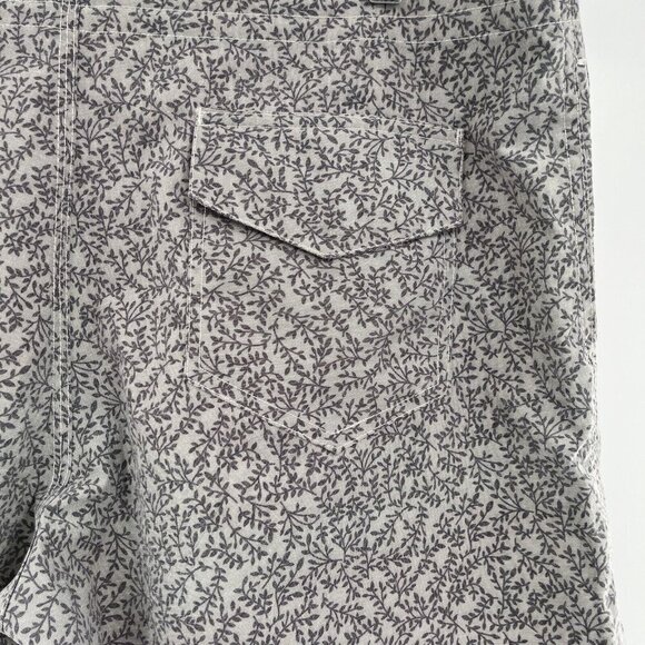 Maresia Men's Bermuda Board Shorts Gray Floral Stripe Size 48 US size 38 Casual - Picture 8 of 8